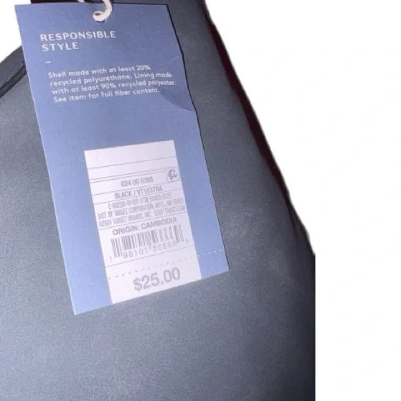 Universal Thread Black Handbag with Chain - Picture 5 of 5